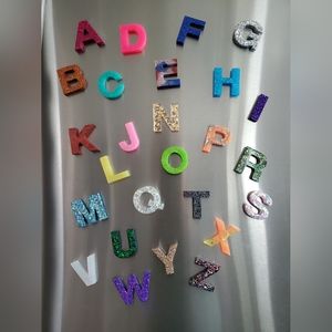 Custom Made Refrigerator ABCs Magnets